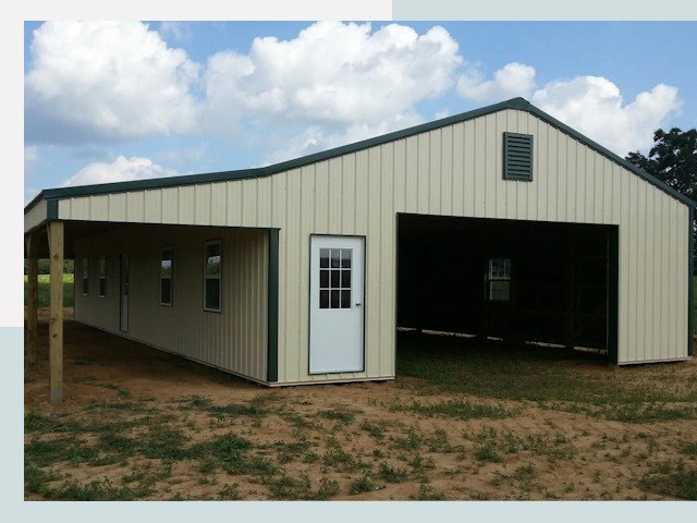 Строительство конюшен в Сердобске