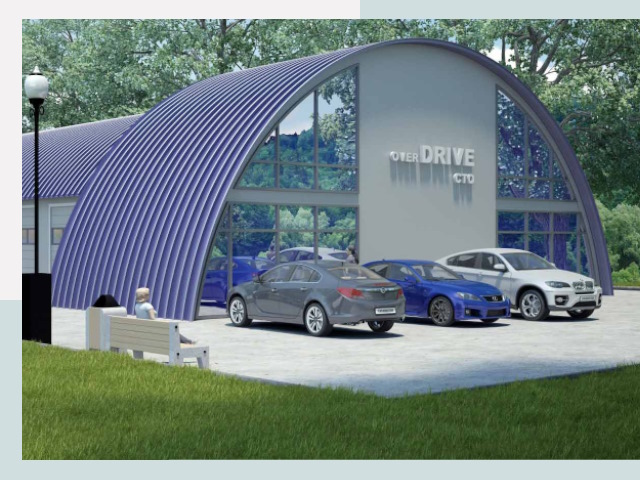 Монтаж ангаров и металлоконструкций от 607 руб.