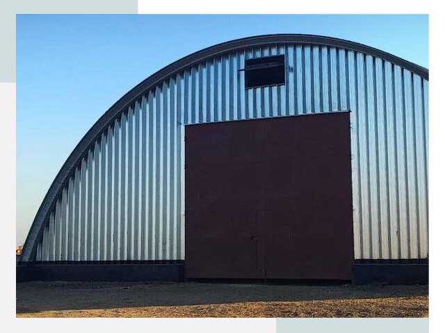Бескаркасные ангары в Сердобске