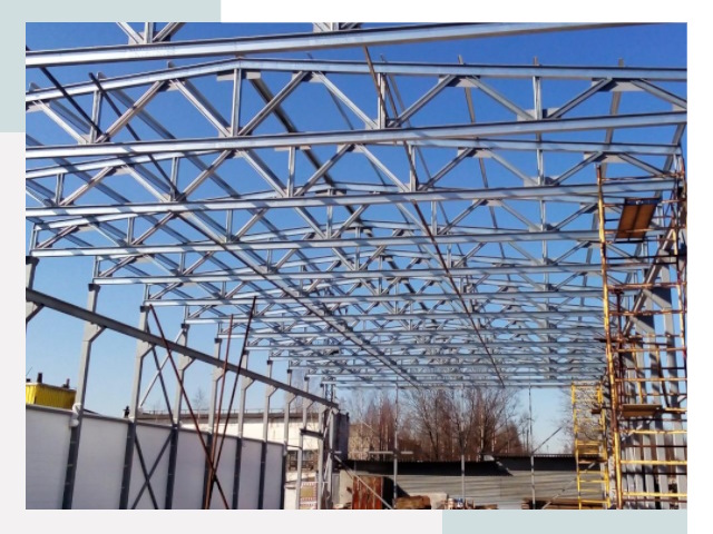 Металлокаркасы для складов в Сердобске